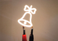 3V COB lampe à diode à filament flexible LED lumière de Noël fête de fête lettres d'amour décoration lampe bricolage